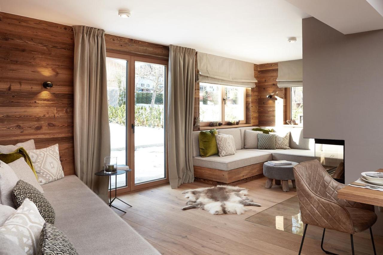 Hahnenkamm Suite Ski-In Ski-Out Direkt An Der Hahnenkammbahn Kitzbühel Dış mekan fotoğraf