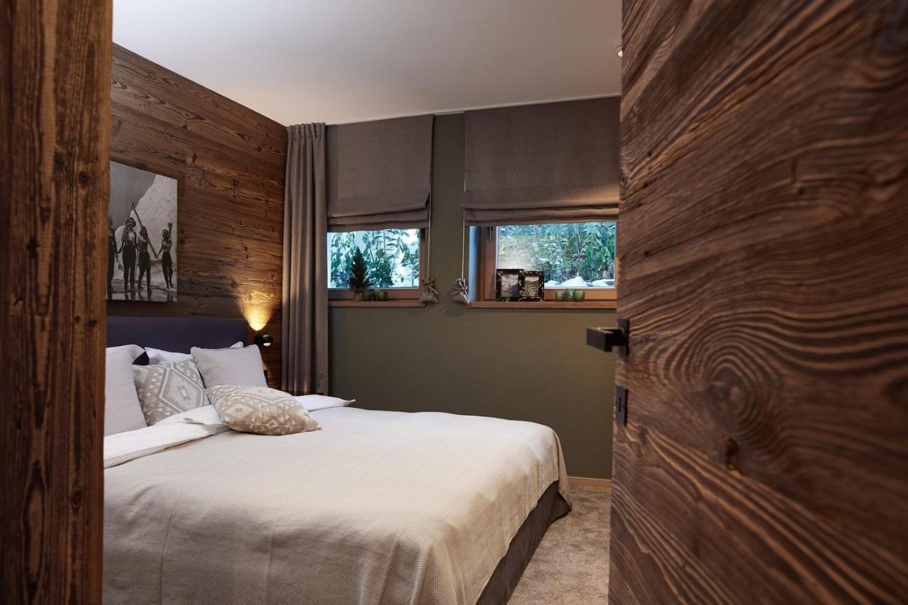 Hahnenkamm Suite Ski-In Ski-Out Direkt An Der Hahnenkammbahn Kitzbühel Dış mekan fotoğraf