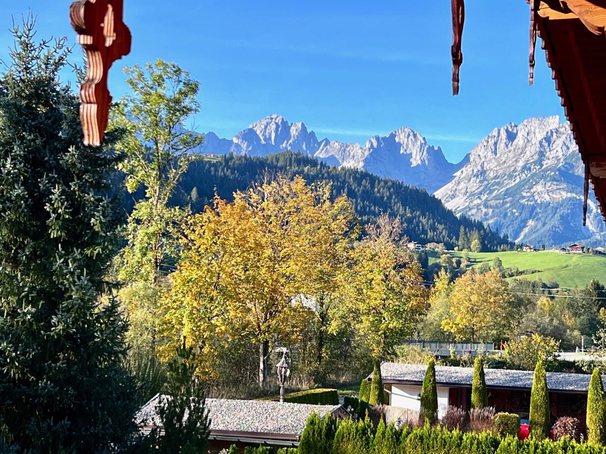Hahnenkamm Suite Ski-In Ski-Out Direkt An Der Hahnenkammbahn Kitzbühel Dış mekan fotoğraf