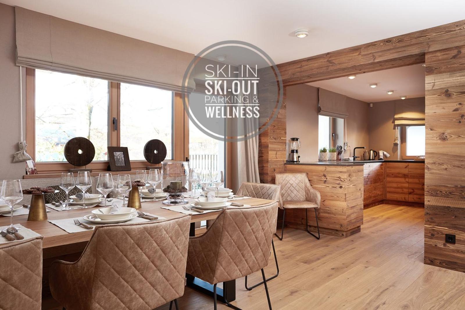 Hahnenkamm Suite Ski-In Ski-Out Direkt An Der Hahnenkammbahn Kitzbühel Dış mekan fotoğraf